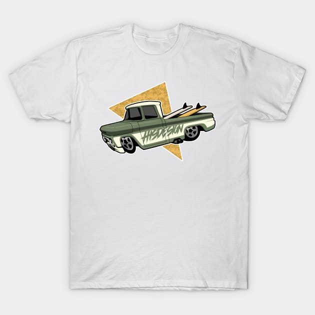 Surf Truck T-Shirt by HisDesign